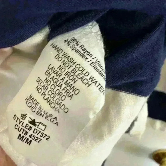 12pm by Mon Ami Womens Quarter Sleeve Striped Dress  Bow Tie Back. Americana. M. - Picture 7 of 9